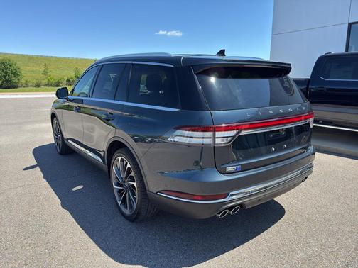 Flight Blue Metallic Clearcoat 2023 Lincoln Aviator Reserve AWD
