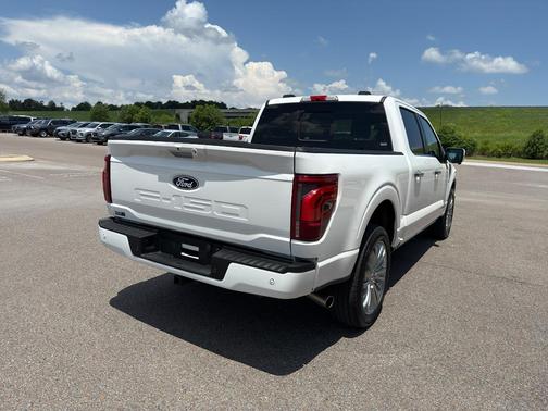 Star White Metallic Tri-Coat 2024 Ford F-150 Platinum