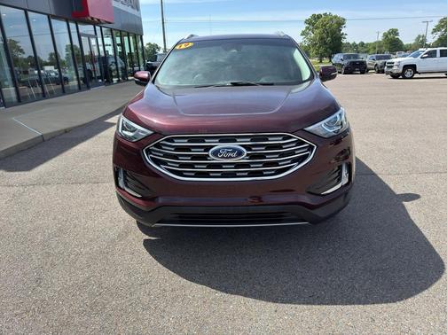 Burgundy Velvet Metallic Tinted Clearcoat 2019 Ford Edge SEL