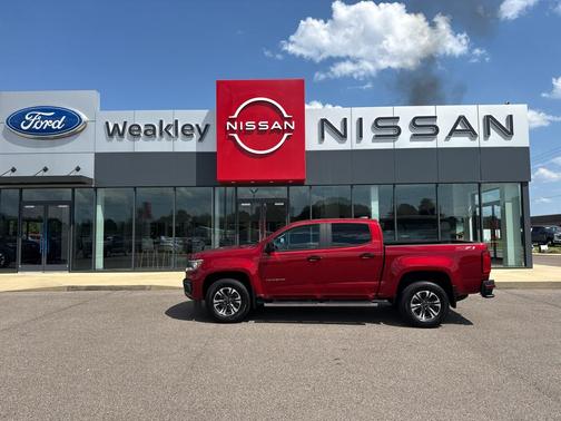 Cherry Red Tintcoat 2021 Chevrolet Colorado Z71