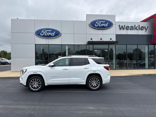 Summit White 2026 GMC Terrain Denali