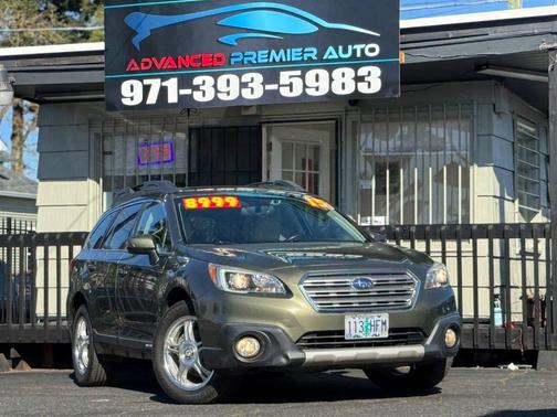 Wilderness Green Metallic 2015 Subaru Outback 2.5i Limited