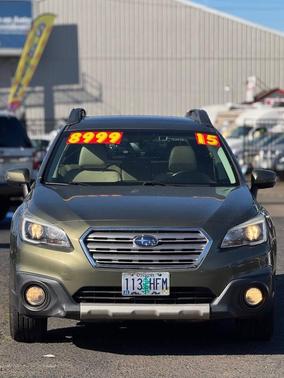 Wilderness Green Metallic 2015 Subaru Outback 2.5i Limited