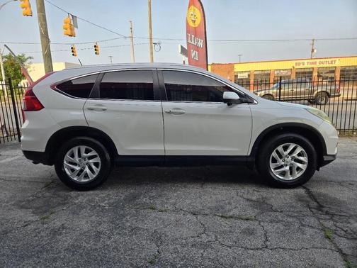 White 2016 Honda CR-V EX-L