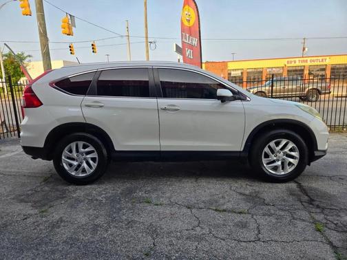 White 2016 Honda CR-V EX-L