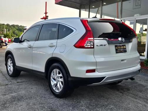 White 2016 Honda CR-V EX-L