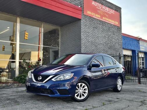 Blue 2019 Nissan Sentra SV
