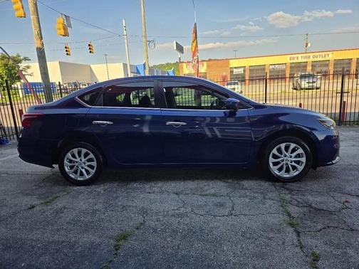 Blue 2019 Nissan Sentra SV