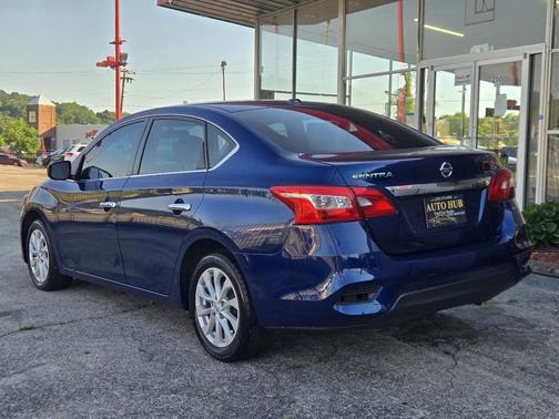 Blue 2019 Nissan Sentra SV