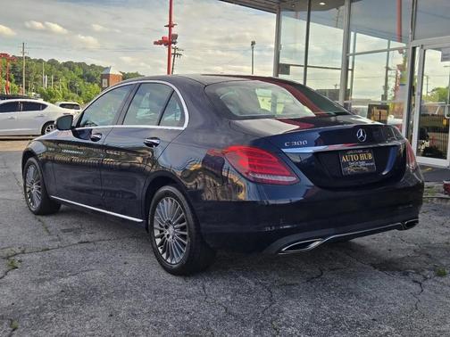 Blue 2015 Mercedes-Benz C-Class C 300 4MATIC