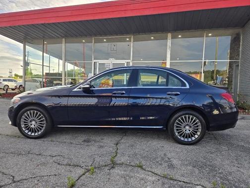 Blue 2015 Mercedes-Benz C-Class C 300 4MATIC