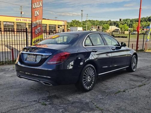 Blue 2015 Mercedes-Benz C-Class C 300 4MATIC