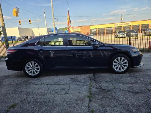 Blue 2020 Toyota Camry LE