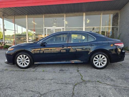 Blue 2020 Toyota Camry LE