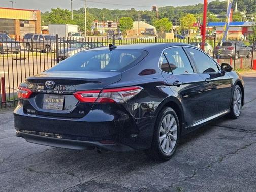Blue 2020 Toyota Camry LE