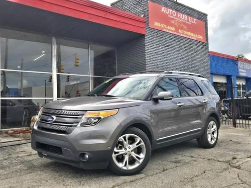 Gray 2012 Ford Explorer Limited