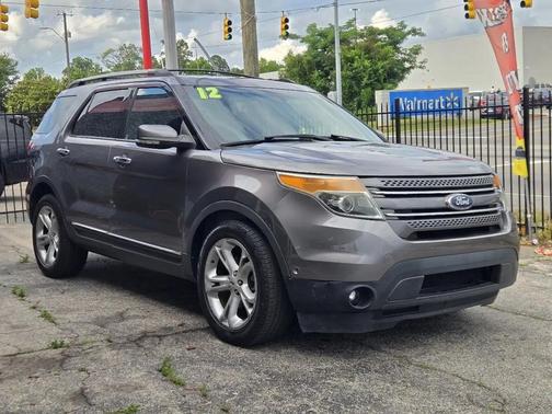 Gray 2012 Ford Explorer Limited