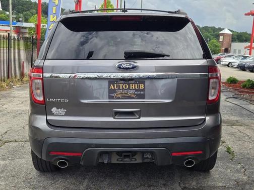 Gray 2012 Ford Explorer Limited
