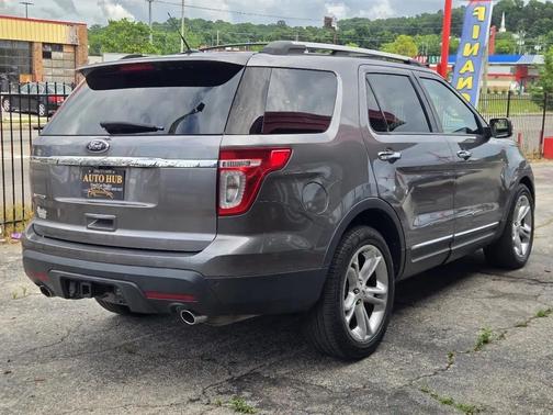 Gray 2012 Ford Explorer Limited