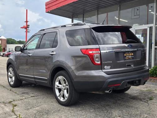 Gray 2012 Ford Explorer Limited