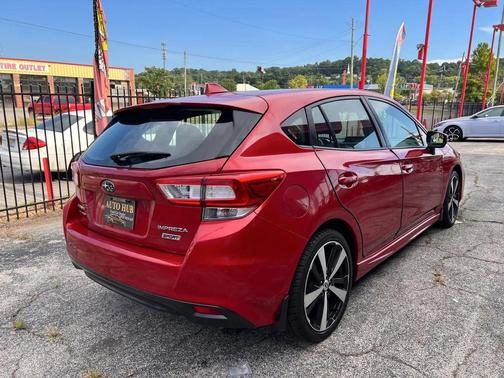 Red 2018 Subaru Impreza 2.0i Sport