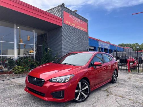Red 2018 Subaru Impreza 2.0i Sport
