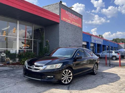 Black 2014 Honda Accord Sport