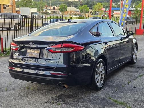 Blue 2020 Ford Fusion SE
