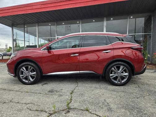 Red 2020 Nissan Murano Platinum FWD
