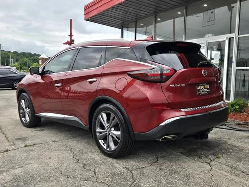Red 2020 Nissan Murano Platinum FWD