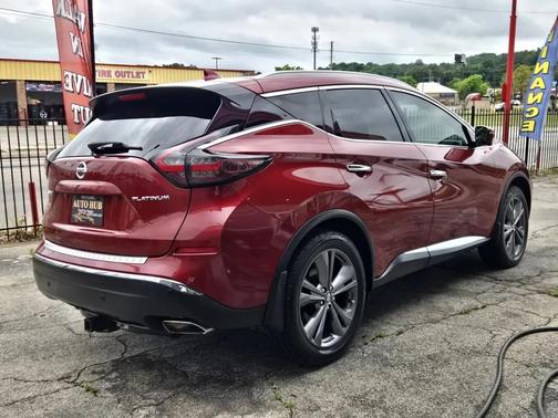 Red 2020 Nissan Murano Platinum FWD