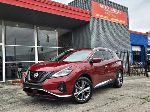 Red 2020 Nissan Murano Platinum FWD SUV