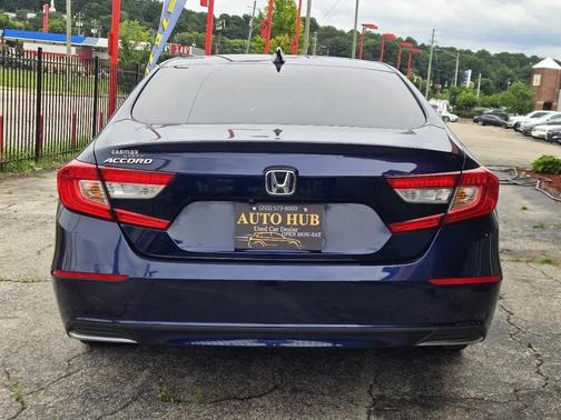 Blue 2018 Honda Accord LX