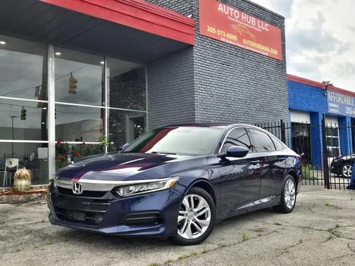 Blue 2018 Honda Accord LX