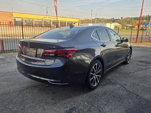 Gray 2015 Acura TLX V6 Tech