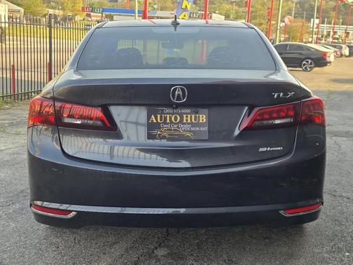 Gray 2015 Acura TLX V6 Tech