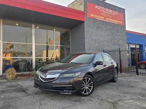 Gray 2015 Acura TLX V6 Tech