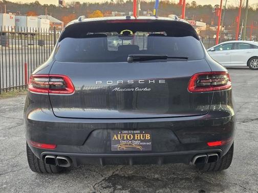 Gray 2017 Porsche Macan Macan Turbo