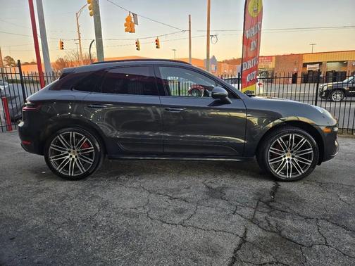 Gray 2017 Porsche Macan Macan Turbo