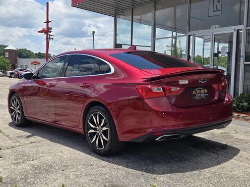 Red 2020 Chevrolet Malibu FWD RS