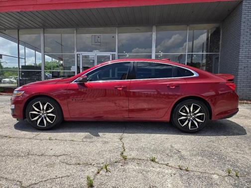 Red 2020 Chevrolet Malibu FWD RS