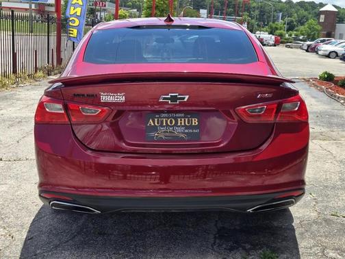 Red 2020 Chevrolet Malibu FWD RS
