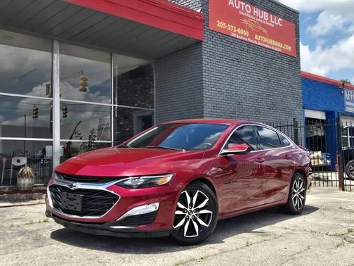 Red 2020 Chevrolet Malibu FWD RS