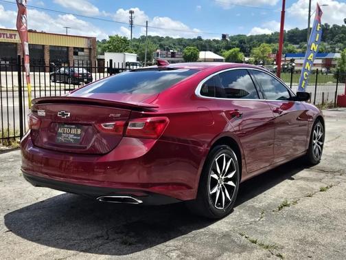 Red 2020 Chevrolet Malibu FWD RS