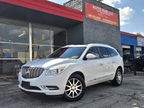 White 2016 Buick Enclave Leather