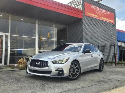 Silver 2018 INFINITI Q50 3.0t RED SPORT 400