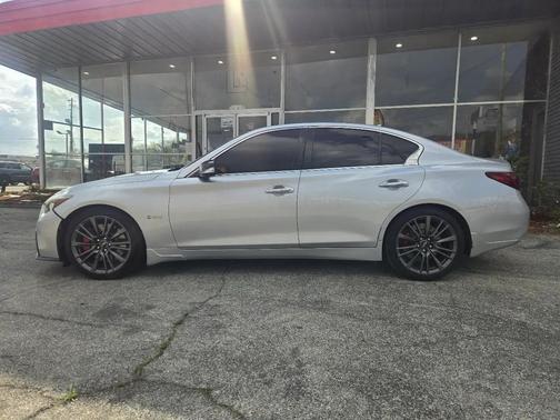 Silver 2018 INFINITI Q50 3.0t RED SPORT 400