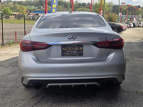 Silver 2018 INFINITI Q50 3.0t RED SPORT 400