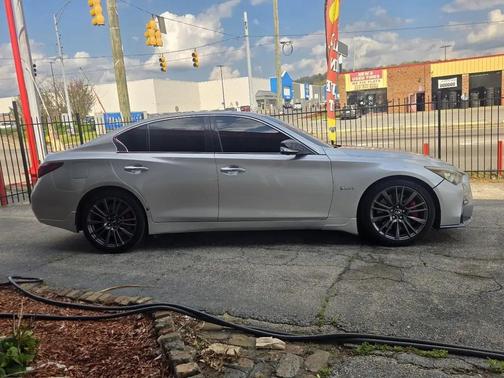 Silver 2018 INFINITI Q50 3.0t RED SPORT 400