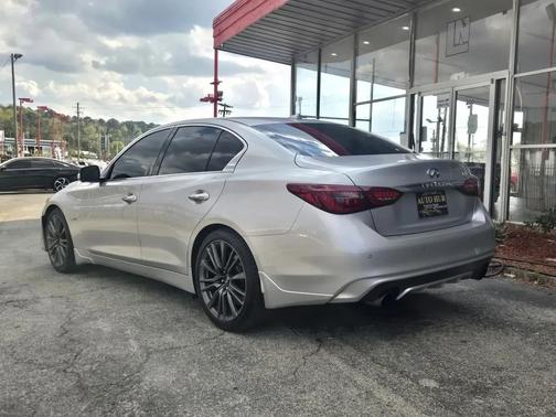 Silver 2018 INFINITI Q50 3.0t RED SPORT 400
